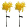 2Pcs Solar Flower Lights Outdoor Garden Stake LED Landscape Xmas Decor Lamp - Image 2