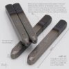 Number & Letter Stamp Set Punch Tool - Image 2