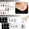 98pcs Bible Verse Party Favors: Cross Necklaces, Stickers, Bracelets, Pins, and Bags - Image 4
