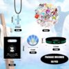 98pcs Bible Verse Party Favors: Cross Necklaces, Stickers, Bracelets, Pins, and Bags - Image 5