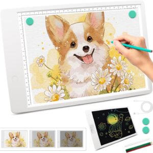 Rechargeable LED Light Board, Dimmable Tracing & Drawing Pad