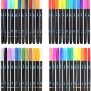 Watercolor Markers Dual Tip, 48 Colors