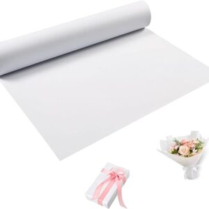 24" x 1200" White Kraft Paper Roll, for Drawing, Painting, Wrapping, and Packing