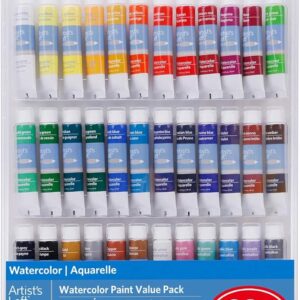 36 Color Watercolor Paint Value Pack