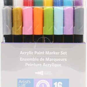 Assorted Color Acrylic Paint Marker Set