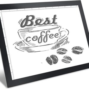 Dimmable LED Tracing Pad, Portable Light Box for Sketching