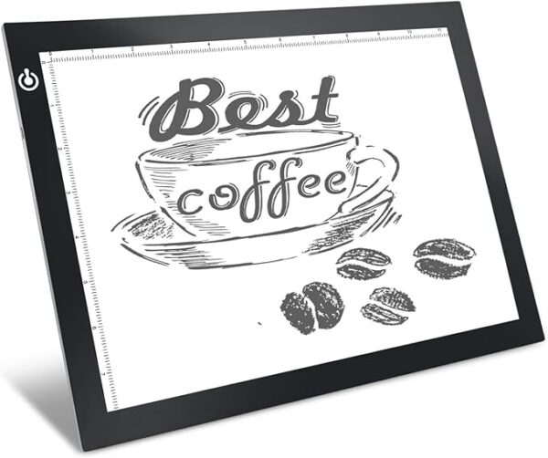 Dimmable LED Tracing Pad, Portable Light Box for Sketching