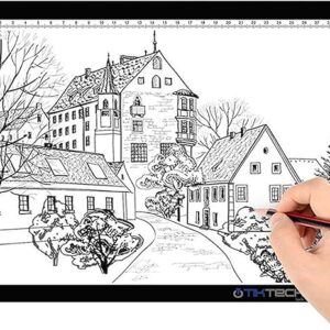 Dimmable LED Light Box, Tracing Pad for Drawing