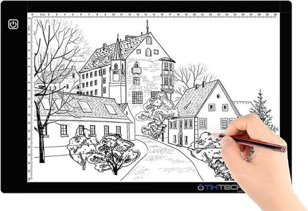 Dimmable LED Light Box, Tracing Pad for Drawing