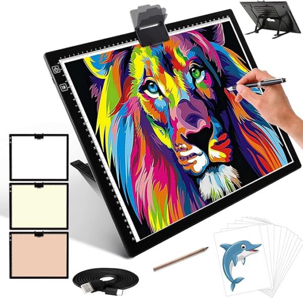 Wireless & Rechargeable, 3 Color Modes, Dimmable