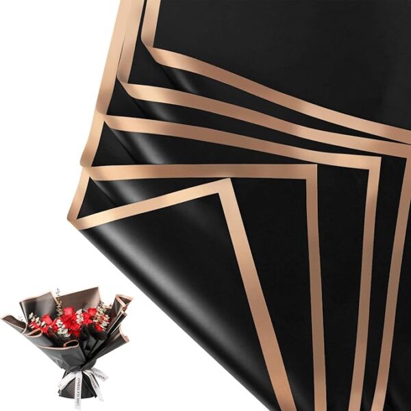 Waterproof Floral Wrapping Paper for Bouquets and DIY Projects