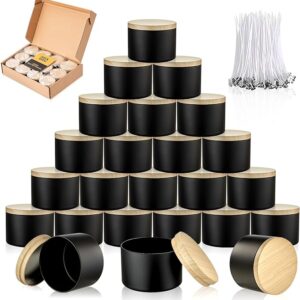 Candle Tins with Lids, Empty Vessels for DIY Candle Making
