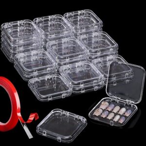 Press-on Nail Storage Boxes with 5M Nail Tape