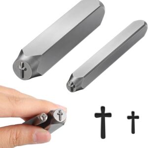 Cross Metal Punch Stamps Tools for Jewelry & Key Craft