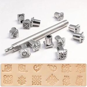 Leather Stamping Tools Flower Pattern Metal Stamps