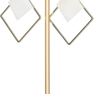 Gold Metal Earring T-Bar Stand Hexagon Base Display for Earrings