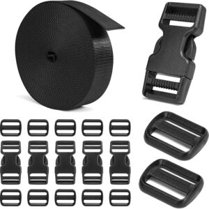 Buckles & Straps Set 6 Yards Nylon