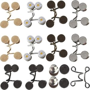 Adjustable Waist Buckles No-Sew Clips