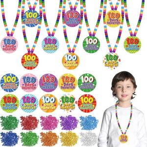100 Days of School Craft Kits with Cards for Classroom Celebrations