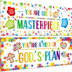 Christian Bulletin Board “Piece of God’s Plan” Borders