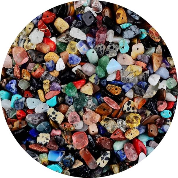 Multicolor Chip Stone Beads for Jewelry Making